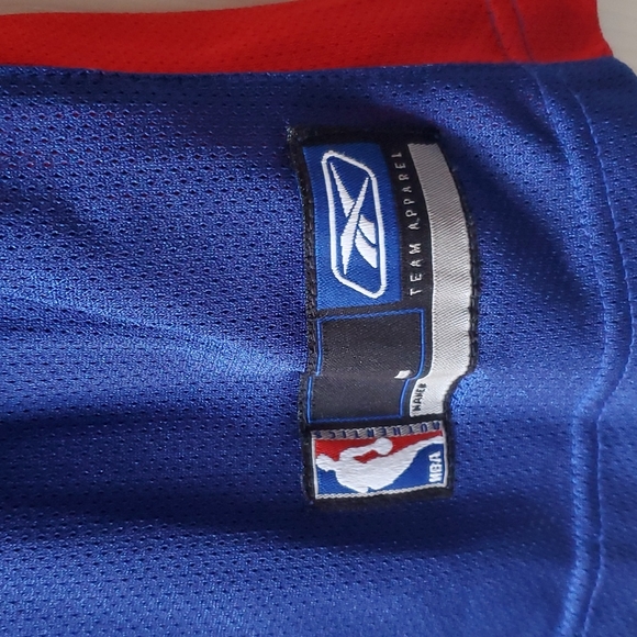 Detroit Pistons Rip Hamilton Blue Jersey Kids Large - Picture 5 of 7